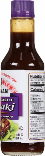 Kikkoman® Roasted Garlic Teriyaki Marinade & Sauce Perspective: right