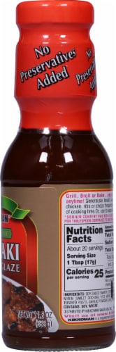 Kikkoman® No Preservatives Added Teriyaki Baste & Glaze Perspective: right