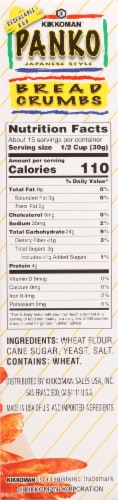 Kikkoman® Panko Japanese Style Bread Crumbs Perspective: right