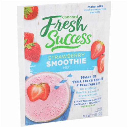 Concord Foods Fresh Success Strawberry Smoothie Mix Perspective: right
