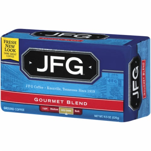 JFG Gourmet Blend Medium-Dark Roast Ground Coffee Perspective: right