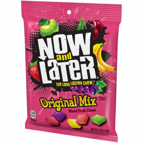 Now & Later ® Original Mix Fruit Chews Perspective: right