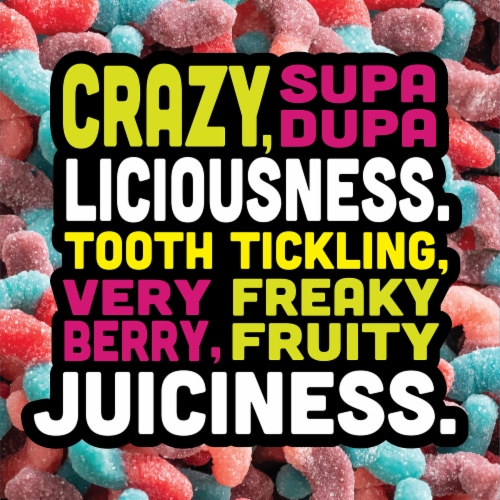 Trolli Very Berry Sour Brite Crawler Peg Perspective: right