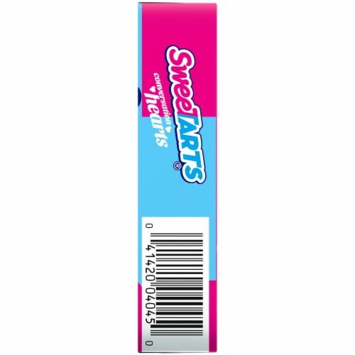 SweeTARTS Conversation Hearts Candy Valentine Perspective: right