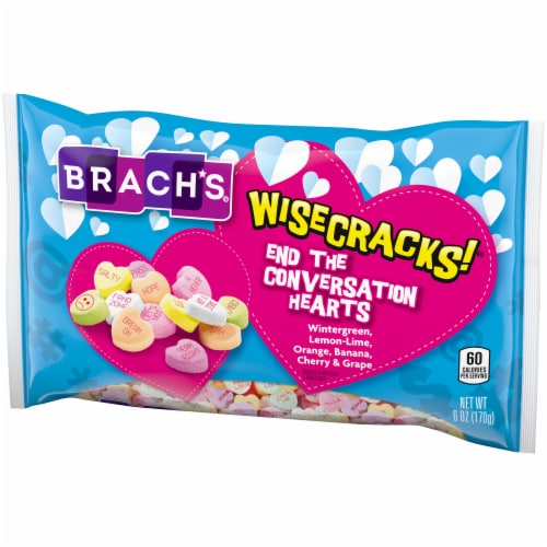 Brach's Wisecracks End the Conversation Hearts Valentine Candy, 6 oz -  Kroger