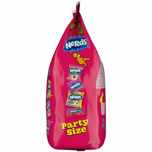 Nerds® Mixed Candy Party Size Variety Bag Perspective: right