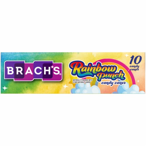Brach's® Holiday Rainbow Punch Candy Canes Perspective: right