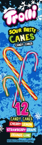Trolli® Sour Brite® Candy Canes Perspective: right
