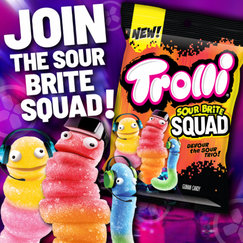 Trolli Sour Brite Squad Peg Bag Perspective: right
