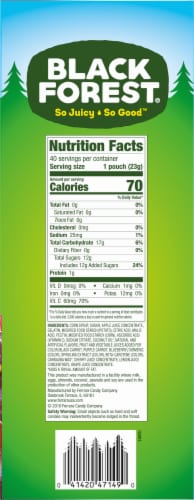 Black Forest® Juicy Burst Mixed Fruit Snacks Perspective: right