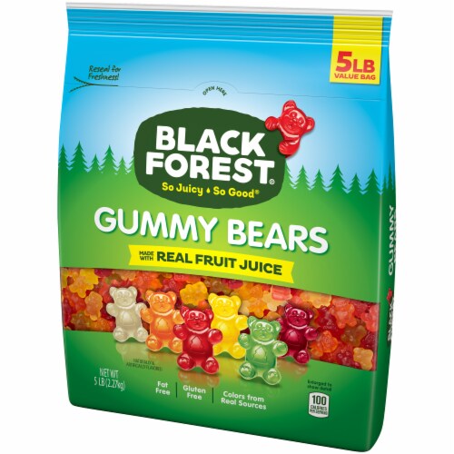 Black Forest Gummy Bears Value Pack Perspective: right