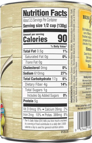 Margaret Holmes® Seasoned Green Lima Beans Perspective: right