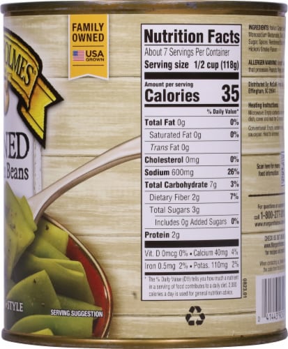 Margaret Holmes Seasoned Italian Green Beans Perspective: right