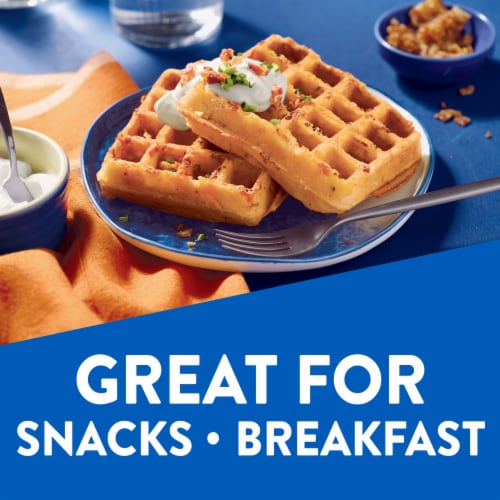 Krusteaz® Belgian Waffle Mix Perspective: right