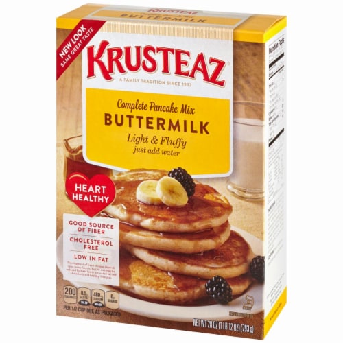 Krusteaz Heart Healthy Buttermilk Pancake Mix Perspective: right