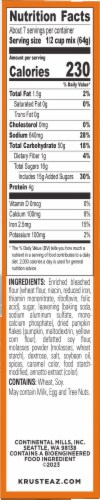 Krusteaz® Pumpkin Spice Complete Pancake Mix Perspective: right