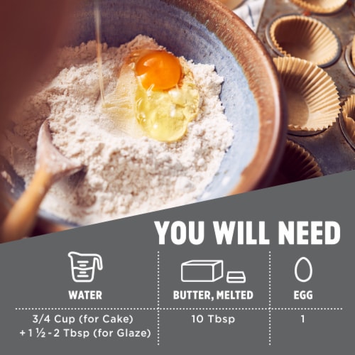 Krusteaz® Meyer Lemon Pound Cake Mix Perspective: right