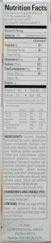 Krusteaz Fat Free Cranberry Orange Muffin Mix Perspective: right