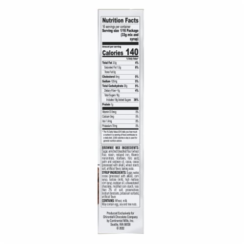 Ghirardelli® Supreme Chocolate Brownie Mix Perspective: right
