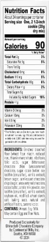Ghirardelli® Dark Chocolate Chip Cookie Mix Perspective: right