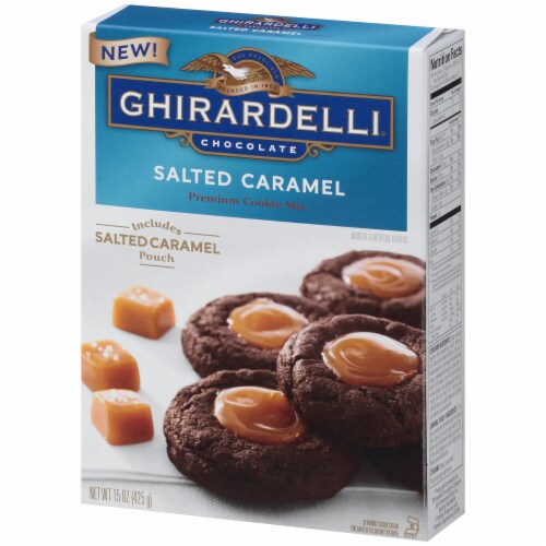 Ghirardelli® Salted Caramel Premium Cookie Mix Perspective: right
