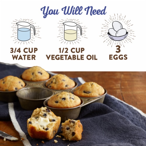 Krusteaz® Protein Wild Blueberry Muffin Mix Perspective: right