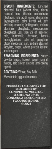 Red Lobster Frozen Honey Butter Biscuits Perspective: right