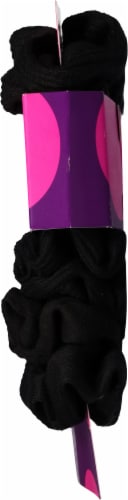 Goody® Ouchless® Black Scrunchies Perspective: right
