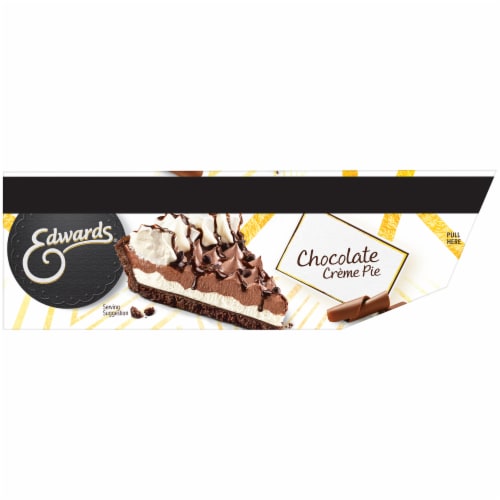 Edwards® Hershey's Chocolate Creme Pie Slice Perspective: right
