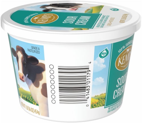 Kemps Cultured Smooth & Creamy Sour Cream Perspective: right