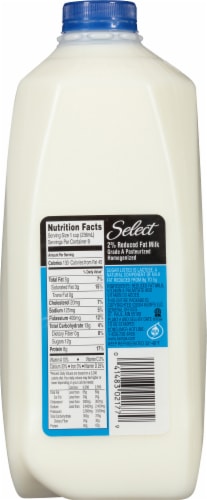 Kemps Select 2% Reduced Fat Milk Perspective: right