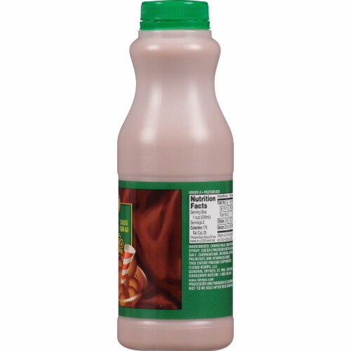 Kemps Swiss Style Chocolate Lowfat Milk Perspective: right