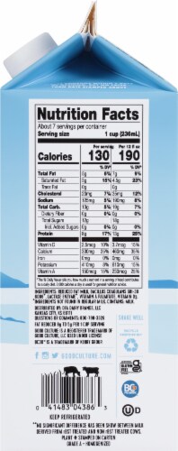 Good Culture® Probiotic 2% Reduced Fat Milk Perspective: right