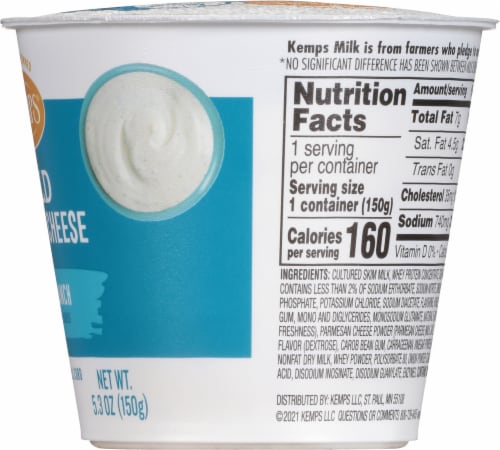 Kemps® Bold Bacon Ranch 4% Cottage Cheese Perspective: right