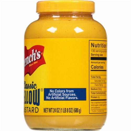 French's® Classic Yellow Mustard Perspective: right