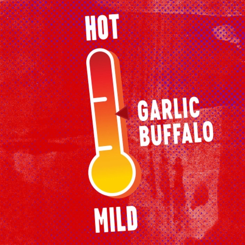 Frank's RedHot Garlic Buffalo Wings Hot Sauce Perspective: right