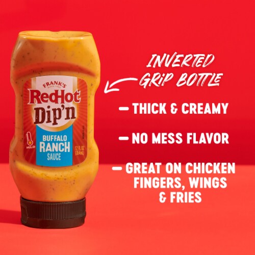 Frank's RedHot Buffalo Ranch Dip'n Sauce Perspective: right