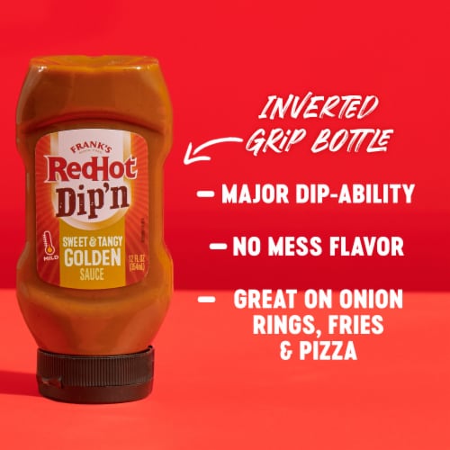 Frank's RedHot Golden Dip'n Sauce Perspective: right