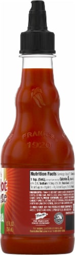 Frank's RedHot Squeeze Sriracha Sauce Perspective: right