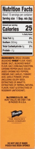 Frank's RedHot® Buffalo Seasoned Coating Mix Perspective: right
