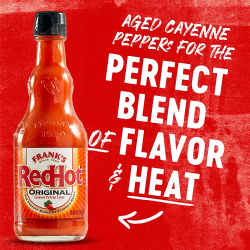 Frank's RedHot Original Cayenne Pepper Hot Sauce Perspective: right