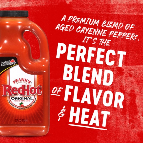 Frank's RedHot Original Cayenne Pepper Hot Sauce Perspective: right