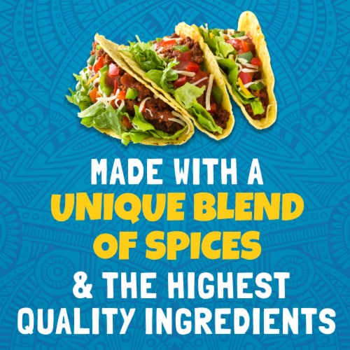 Ortega Value Size Taco Seasoning Mix Perspective: right