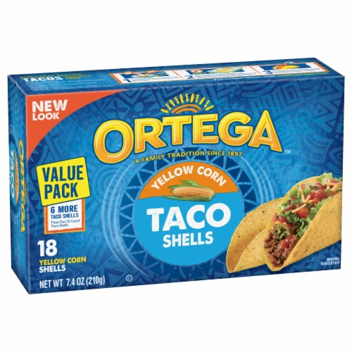 Ortega Corn Taco Shells Perspective: right