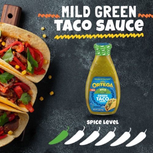 Ortega Mild Green Taco Sauce Perspective: right