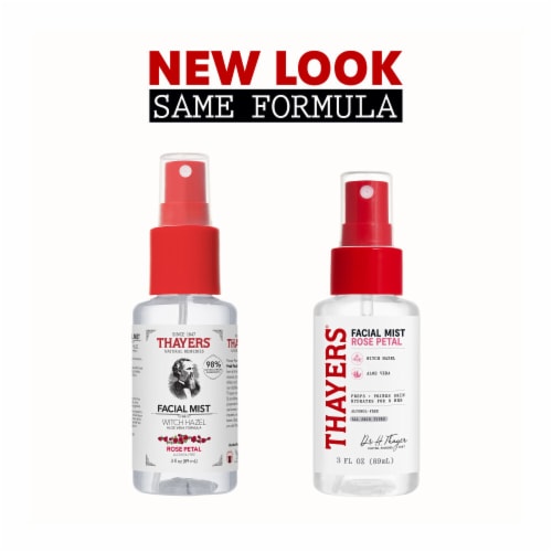 Thayers Natural Remedies Witch Hazel Toner Mist Alcohol Free with Rose Petal Perspective: right