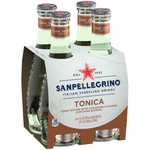 S. Pellegrino Tonica Oakwood Flavored Tonic Water Perspective: right