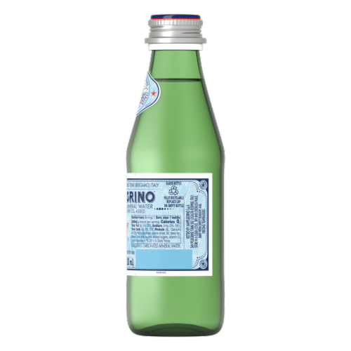 S.Pellegrino Sparkling Natural Mineral Water Perspective: right