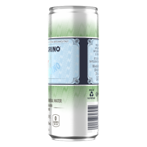 S. Pellegrino Sparkling Natural Mineral Water Perspective: right