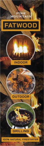 Pine Mountain Fatwood StarterStikk Firestarter Perspective: right